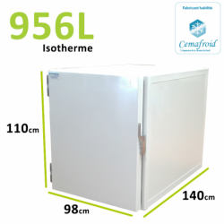 Caisson Isotherme 956L Amovible