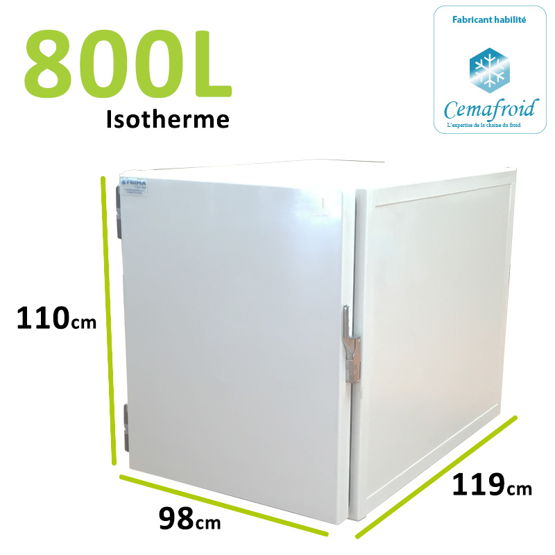 Caisson Isotherme 800L...